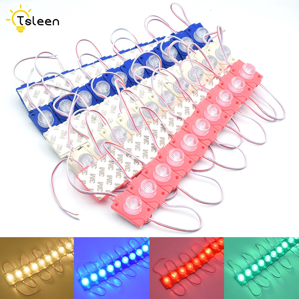 

20Pcs 1.5W DC 12V Fairy COB LED Module Lights IP65 Waterproof For Advertising Signs + 2A Adapter UK/US/EU/AU Plug + Touch Switch