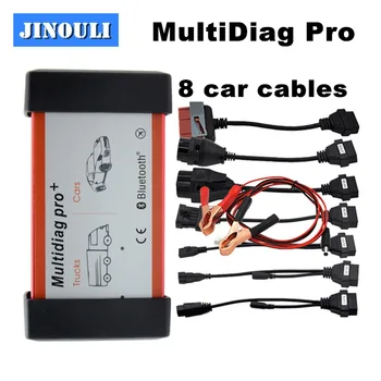 

2018 Multidiag Pro+ With Bluetooth For Cars / Trucks OBD2 Scanner VD TCS tcs pro diagnostic tool + Car Cables + DHL Free ship