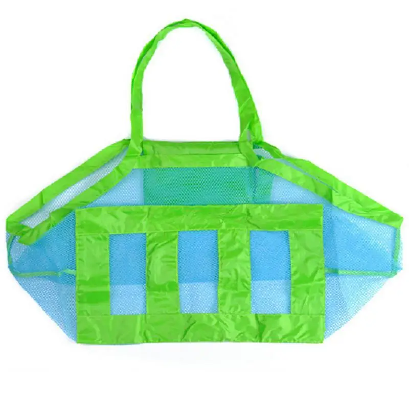 Большая сетка детская серия хранения для покупок с пляжной сеткой инструменты - Цвет: 2