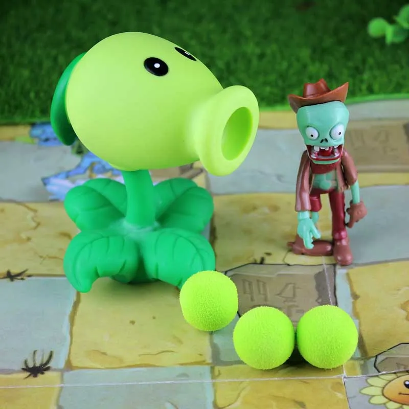 [Акция] Новые Фигурки растений против Зомби из ПВХ игрушечные растения PVZ +