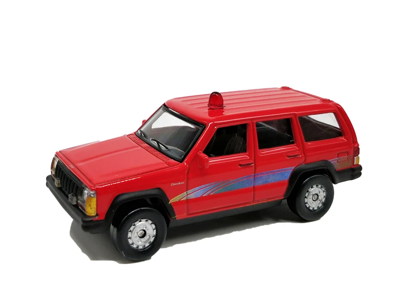 1:57 Beijing Jeep Grand Cherokee литья под давлением модель автомобиля - Цвет: Красный