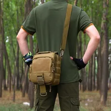 Уличная Мужская Военная Водонепроницаемая 1000D нейлоновая сумка камуфляжная сумка на плечо охотничья тактическая Съемная сумка-мессенджер