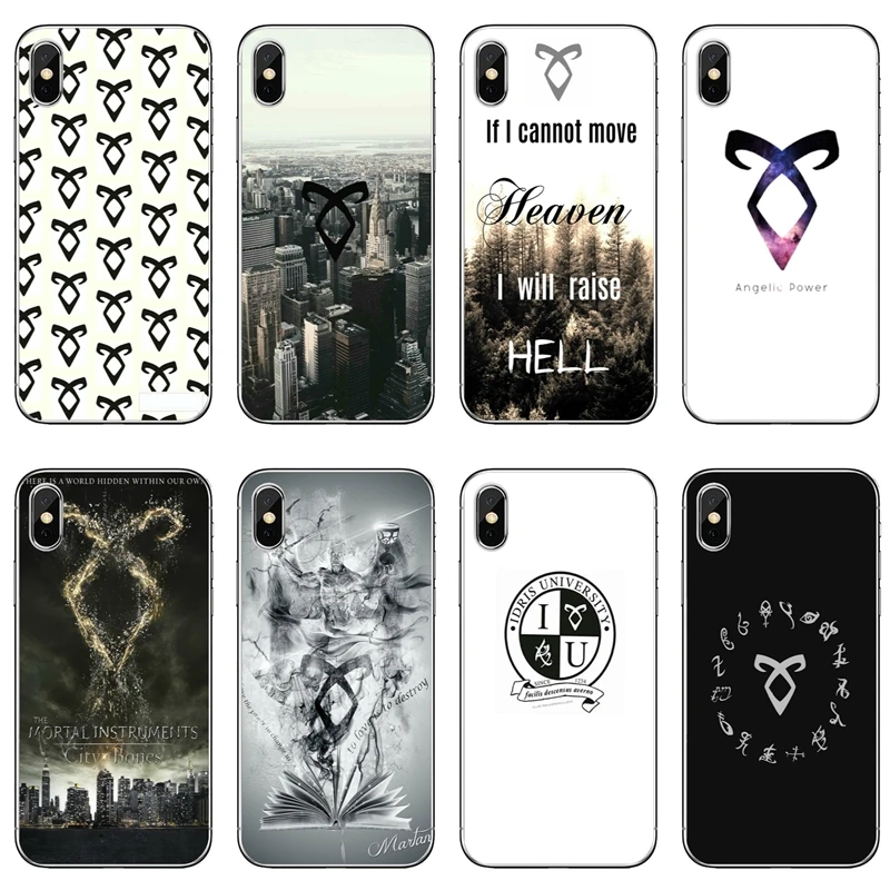 

shadowhunters runes For Xiaomi Redmi S2 5 plus 6 4 Pro 6A 4A 4x Note 6 5 5A 4 3 Pro Pocophone F1 case Soft phone cover cases