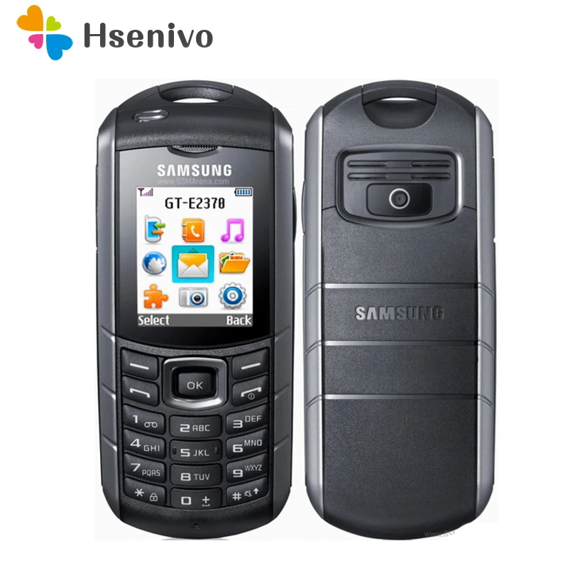E2370 100% Оригинальный разблокированный Xcover GSM Одна sim карта FM радио Мобильный