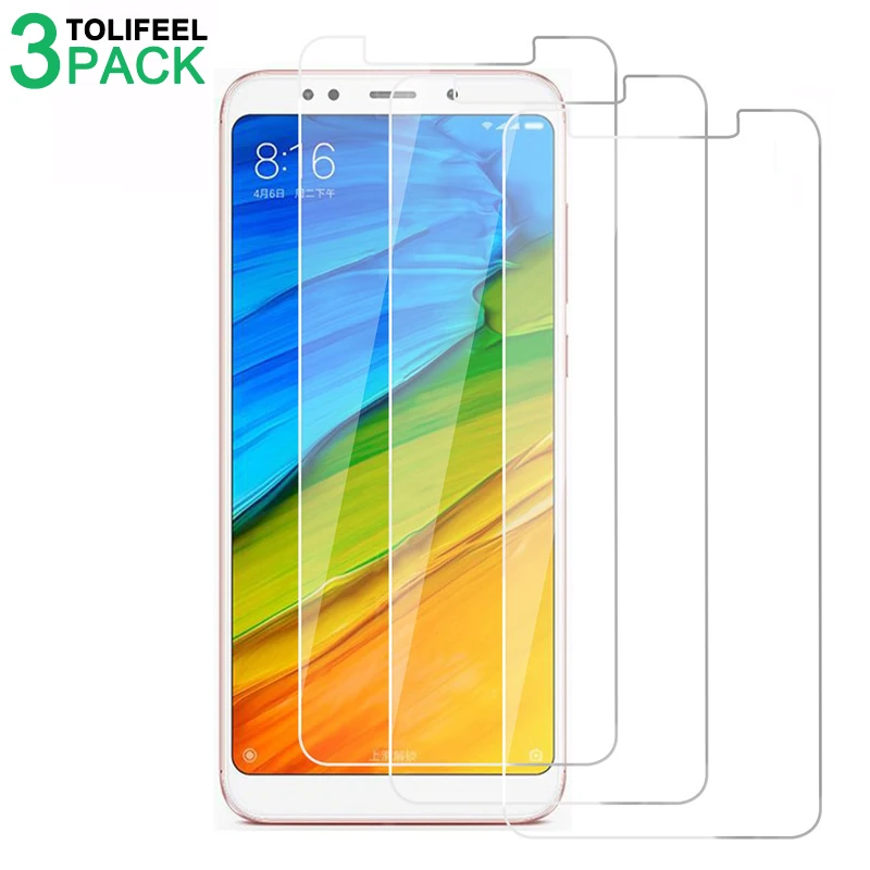 3 шт закаленное стекло для Xiaomi Redmi Note 5 Защита экрана 2.5D 9 H Защитная пленка Pro на