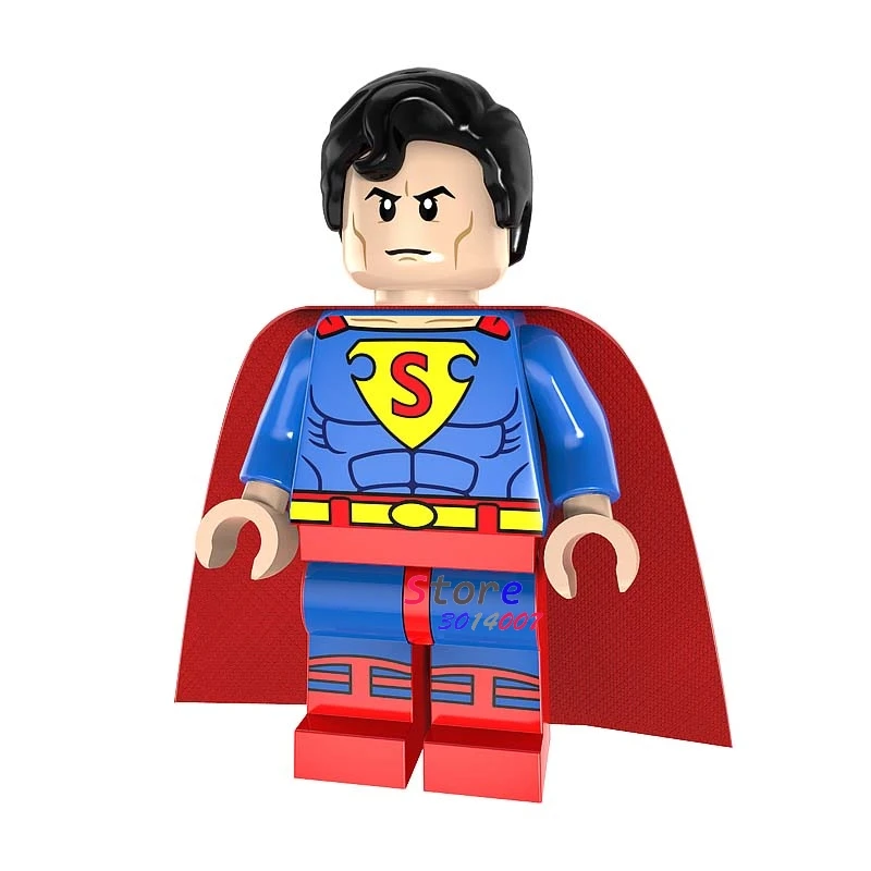 

Single super heroes marvel dc comics superman Justice League building blocks models bricks toys for children kits