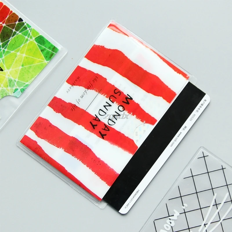 Чехол для банковских карт двухслойный прозрачный с рисунком|cover card holder|holder caseholder