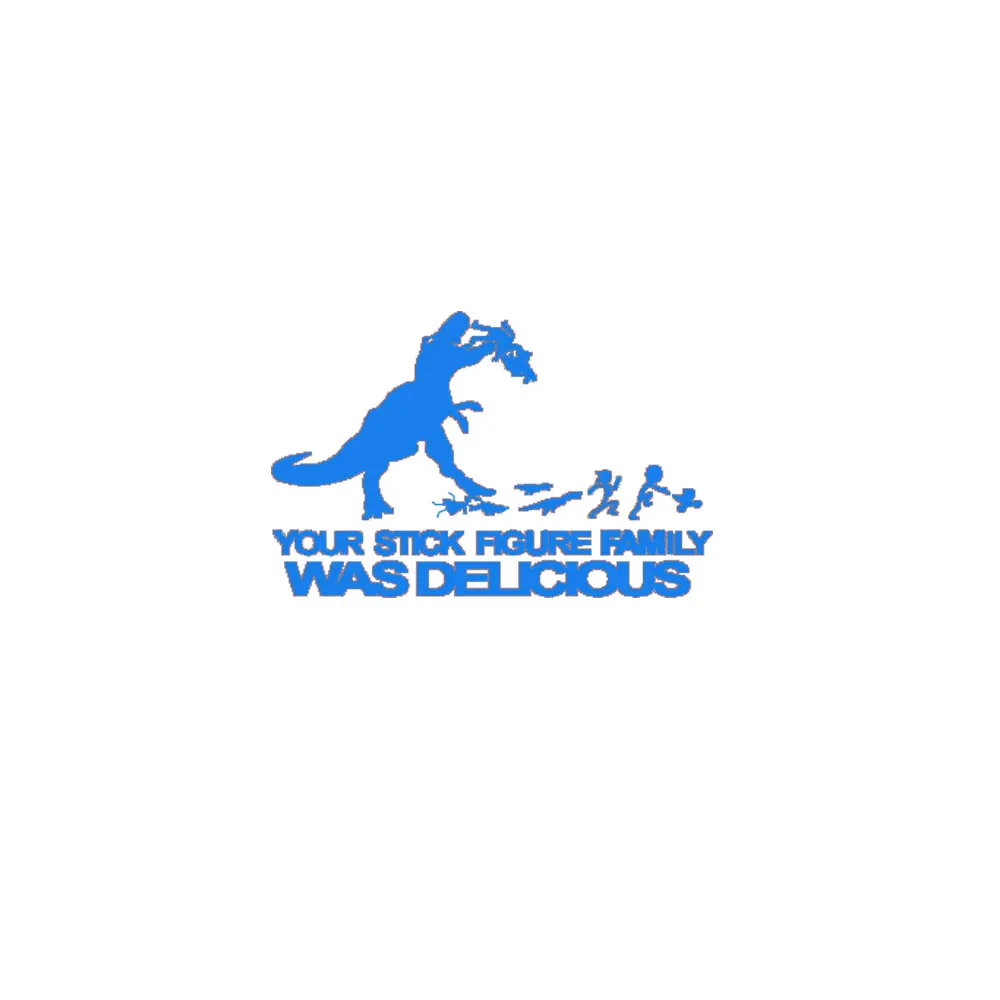 20cm13.2cm Dinosaur Sticker Decal For Car Truck Window Tool Boxes Wall Laptop Ipad Notebook Vinyl Bumper Stickers (5)