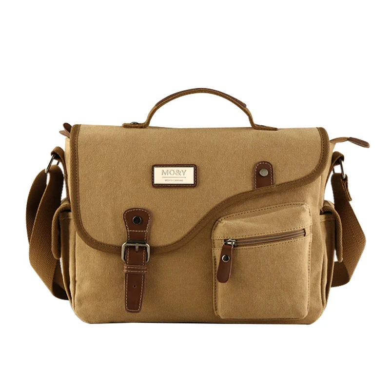 Canvas Messenger Shoulder Bag Messenger Bag Shoulder Bag Lightweight Crossbody Small Satchel Bag ...