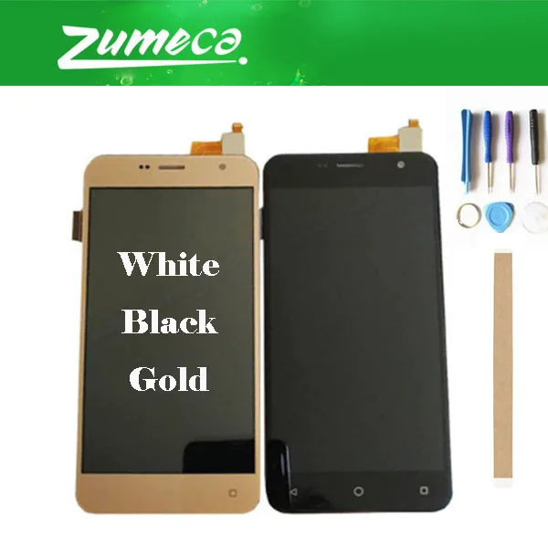 Дешево Для Prestigio Muze B7 psp 7511Duo psp 7511 DUO psp 7511 psp 3512 ЖК дисплей + сенсорный экран дигитайзер черный золотой цвет + лента