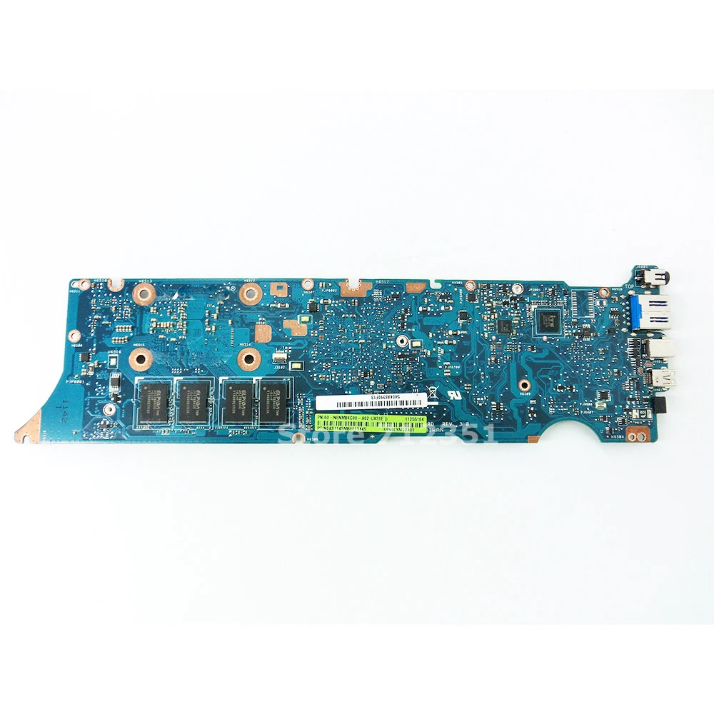 UX31E مع i7-2677 معالج وحدة المعالجة المركزية 4 GB RAM اللوحة REV3.2/3.0 ل ASUS ZenBook UX31 UX31E اللوحة المحمول USB3.0 100% اختبار