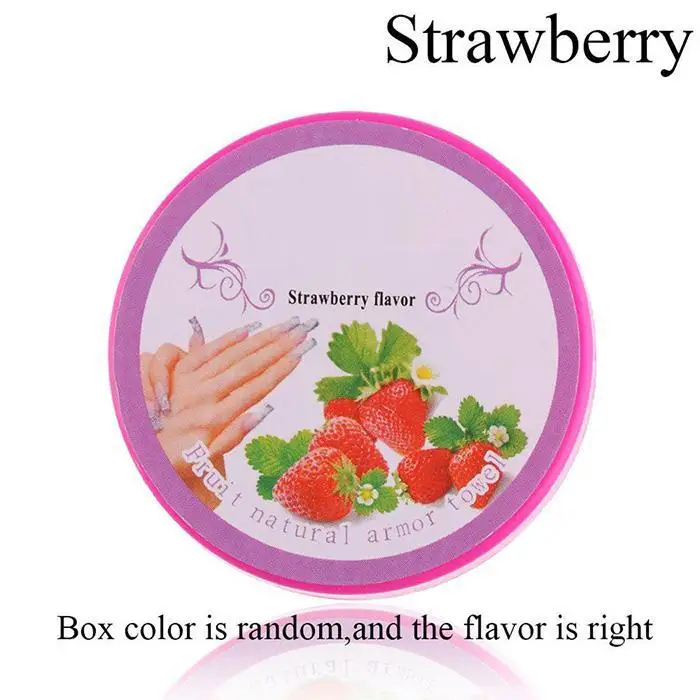 

Professional Nail Polish Nutrition Cleansing Pads Fruit Scented RemoverTowel