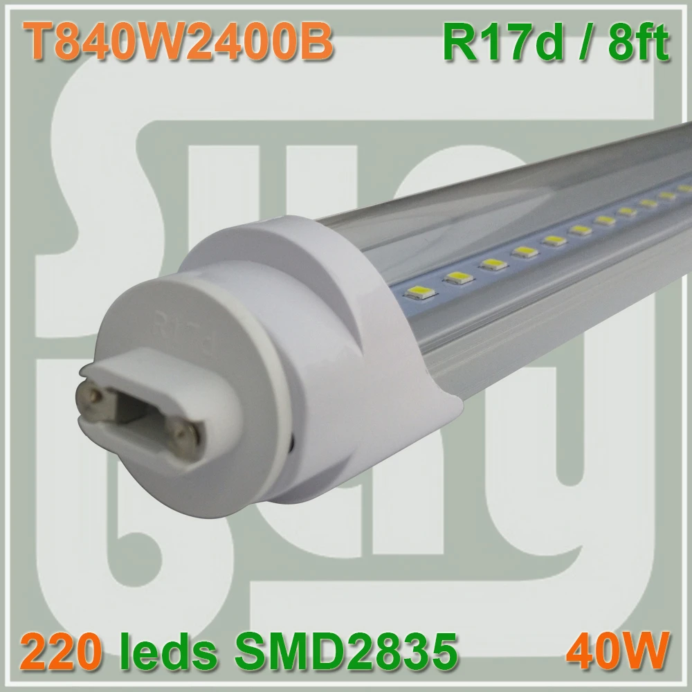 4pcs lot font b LED b font font b TUBE b font 2400MM 8ft 2 4m