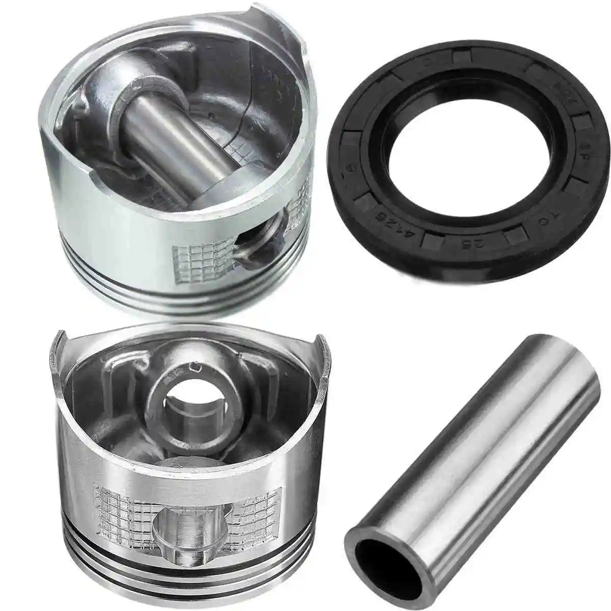 Rebuild Kit Set w/ Piston Ring + Gasket For GX160 GX200 5.5 6.5HP Engine