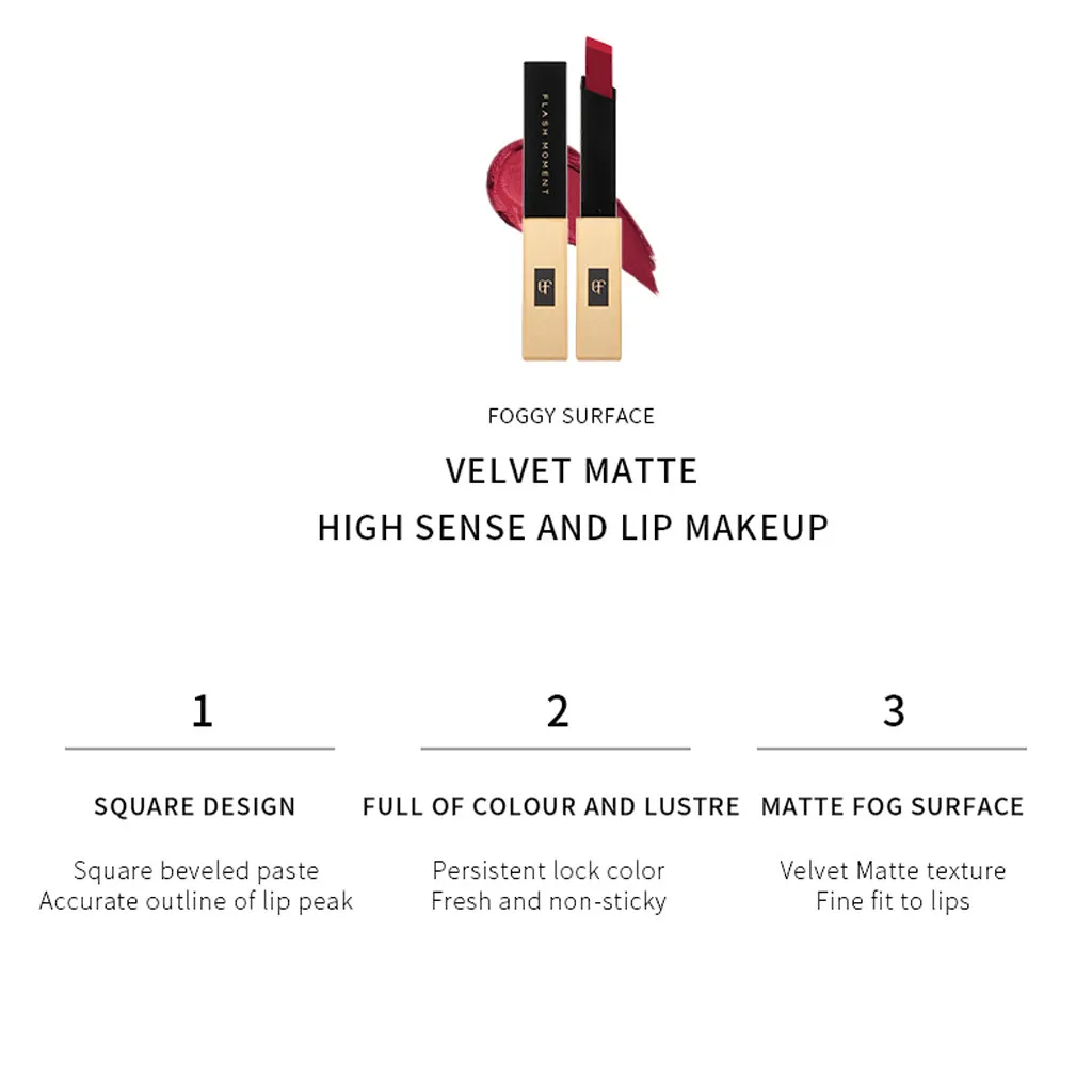 Matte Liquid Lipstick Lip gloss Professional Makeup Velvet Nude Lip gloss Waterproof Liquid Matte Lipstick Long lastin G610