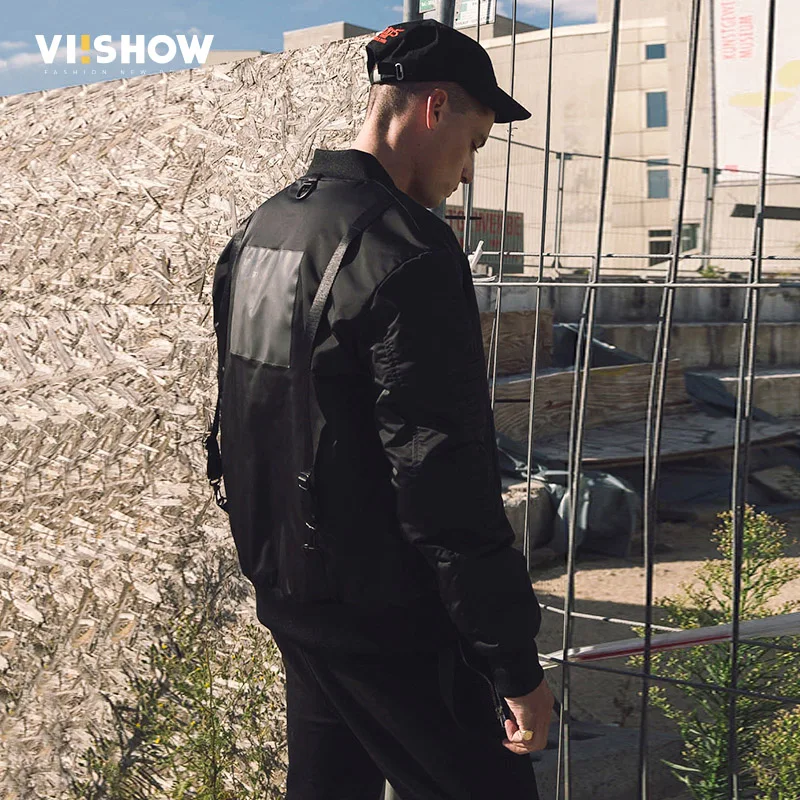 VIISHOW тонкий хлопок пальто Для мужчин брендовая одежда черные туфли высокого