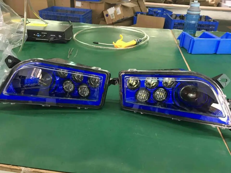 16-17 POLARIS GENERAL 1000 VELOCITY BLUE LED HEADLIGHTS CONVERSION KIT SET