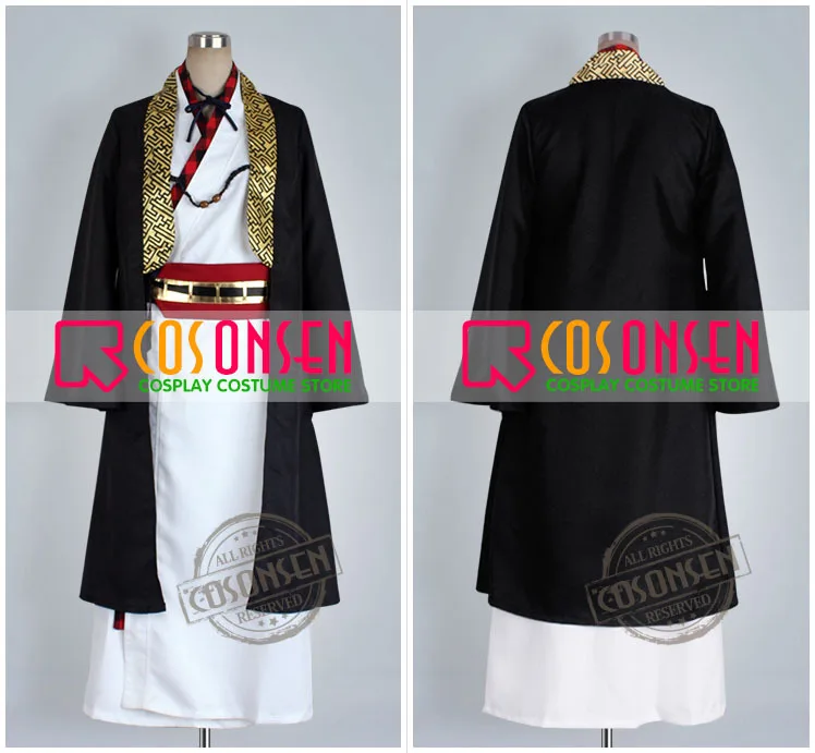 Косплей ONSEN Hakuouki Shinsengumi Kitan Kazama Chikage костюм для косплея кимоно комплект из 3