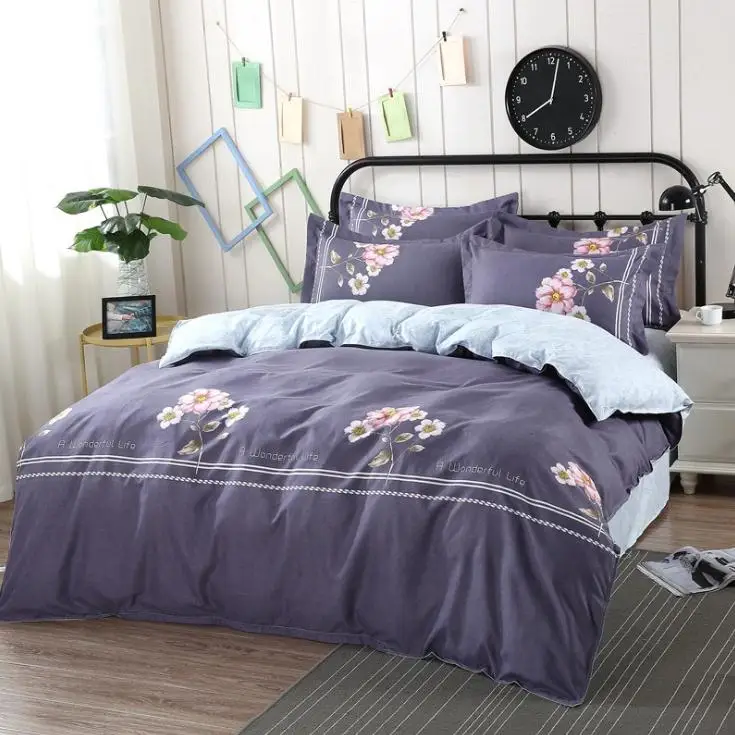 

Home Textiles Bedding Set Bedclothes include 4pcs/set Duvet Cover Bed Sheet Pillowcase Comforter Bedding Sets Bed Linen