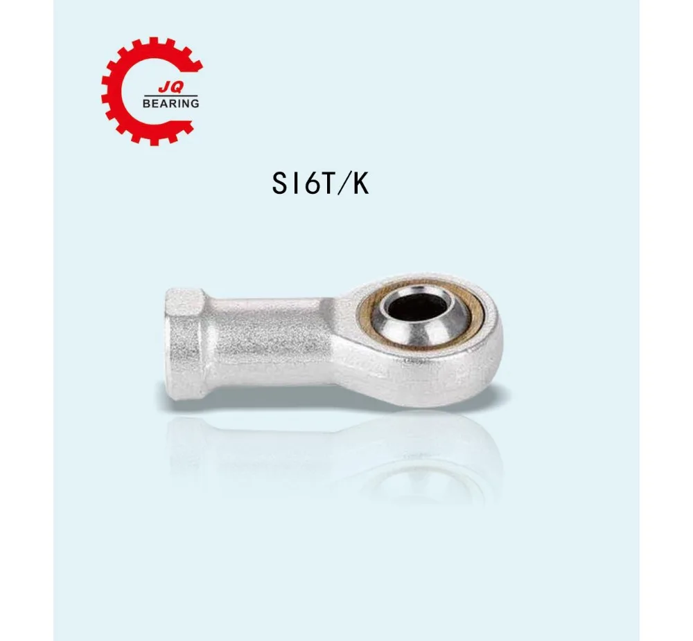 

JQ Bearings 6mm SI6T/K PHSA6 Rod End Joint Bearing Metric Female Right Hand Thread M6X1mm Rod End Bearing SI6 SI6TK