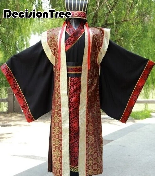 

2019 summer kungfu uniforms chinese traditional men clothing costumes ancient emperor suits ancient costumes Warring States