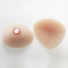 1800 г/пара искусственная грудь треугольник силиконовые формы груди драгкуинс Трансвестит трансвеститные груди усилитель 42DD/44D/46C