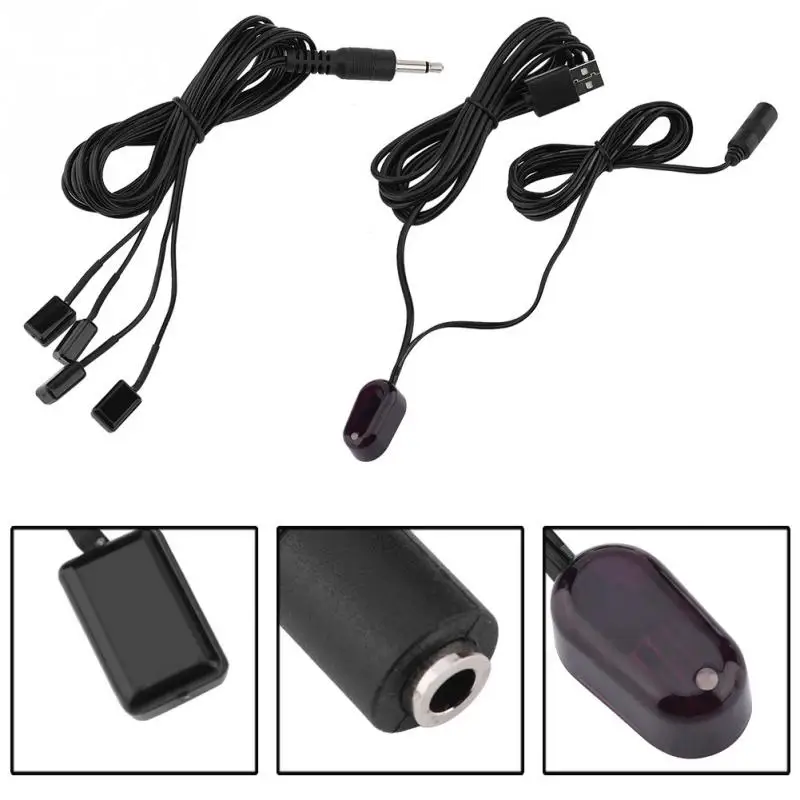 Infrared Repeater IR Remote Control Extender 1 Receiver 4 Emitters ...