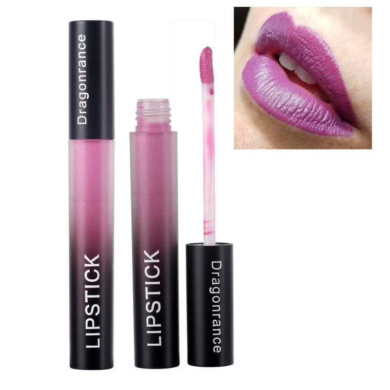 

Waterproof Matte Lipstick Liquid Lipstick Lip Beauty Velvet Glossy Lips Gloss Lipstick Lip Balm Sexy Red Colors 12 Colors L8