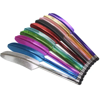 

Feather Universal Capacitive Stylus Touch Screen Pen for iPhone 5 4S 4 Samsung S4 Tablet PC Cell Phone