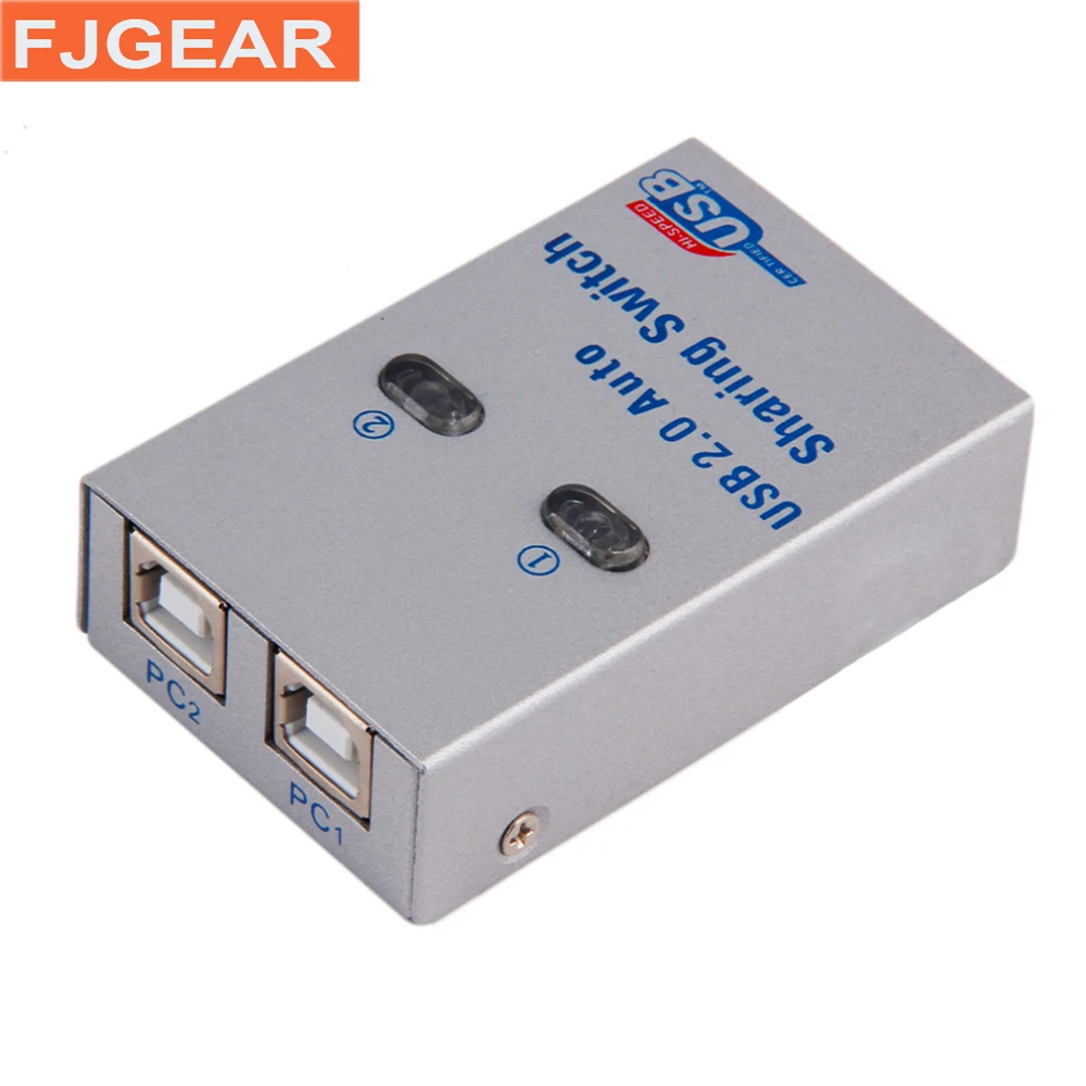 

USB2.0 splitter auto Sharing Switch Computer Peripherals For 2 PC Computer Printer For Office Home Use usb hub