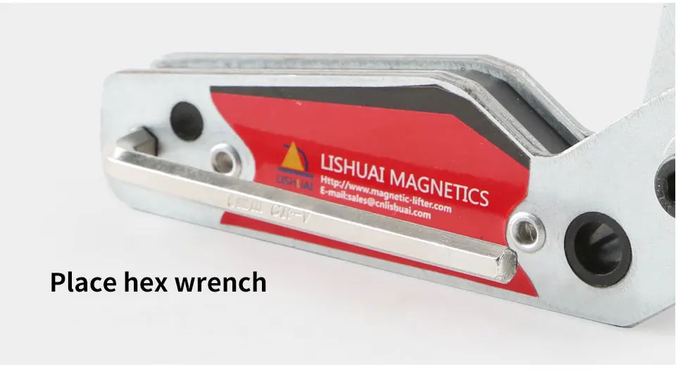 LISHUAI комплект из 2 предметов, многоугольный сварочный магнит+ регулируемый сварочный зажим 20 200 градусов