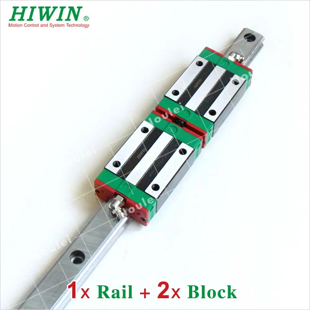 HG30 30 мм линейные направляющие HIWIN 30 происхождения HGR30 рельсы и HGH30CA направляющие блоки HGH30 - Цвет: 1x Rail and 2x Block