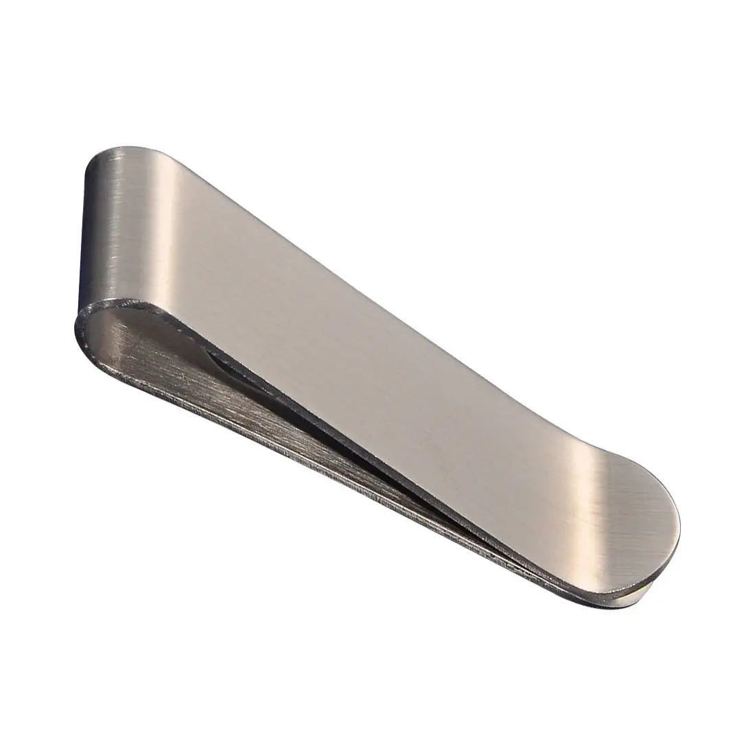 FGGS Men's Stainless Steel Pocket Cash Money Clamp Clip Credit Card Wallet Holdermoney clamp