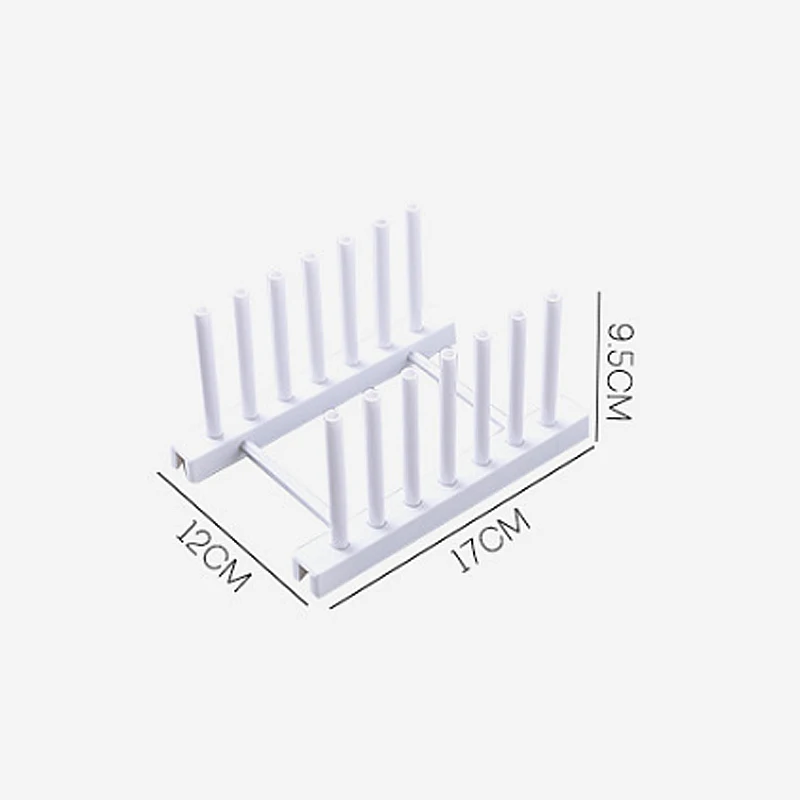 Пластиковая сушилка для тарелок, кухонная стойка для шкафа, органайзер для посуды, крышка для горшка, держатель для сушки, полка, Креативные аксессуары