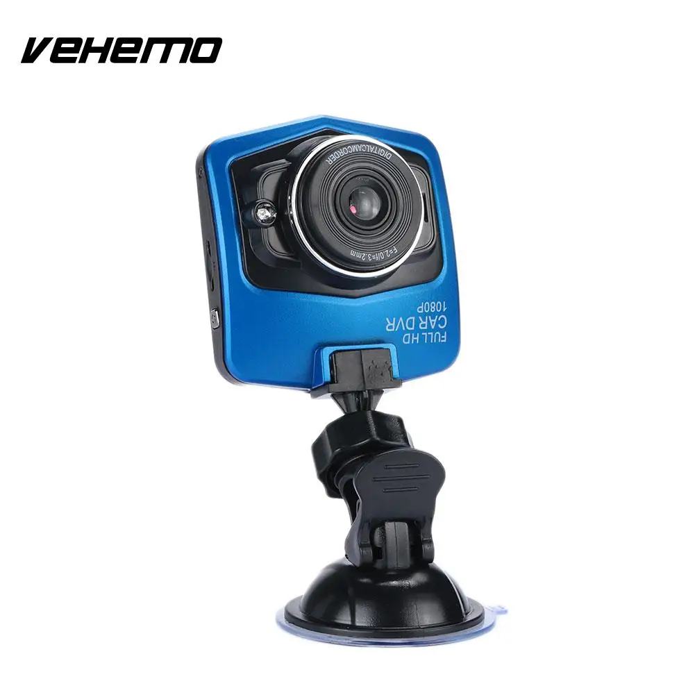 

Vehemo with Bracket 1080P Durable Smart Driving Recorder Loop Recording Automobile Dash Cam Support TF Card Video Recorder