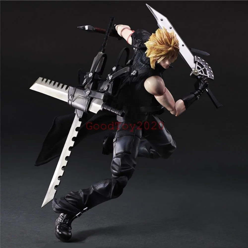 final fantasy 7 cloud statue