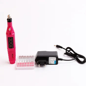 

EU plug Electric Manicure Drill and Nail Accessory Grinding Machines Nail Art Tools Pen Type Nail Care Electric Grinding Machine