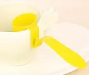 1 шт. ситечко для чая травяная сеточка для заваривания листового чая многоразовый фильтр для чая кофе дуршлаг кухонная чайная ложка чай для заварки Фильтр LB 375 - Цвет: Зеленый