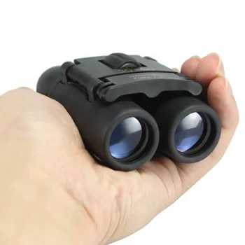 

30x60 Mini Zoom Outdoor Binoculars Folding Day And Night Vision Telescopes Portable Red Film Travel Spotting Optical