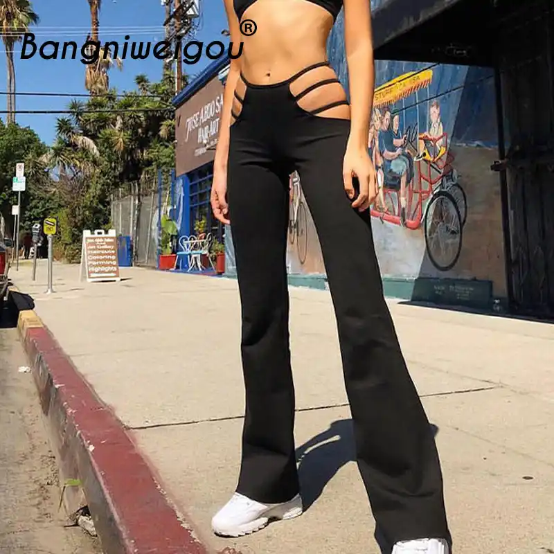 Pants with straps at bottom Clearance