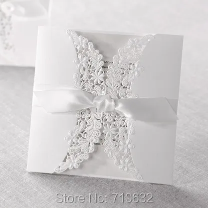 White Cotton Paper Embossing Laser Cutting Wedding Card In Cards White Cotton Paper Embossing Laser Cutting Wedding Card