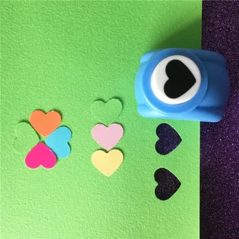 

15MM Heart Shape craft punch paper hole puncher for scrabook DIY gift card puncher embossing machine furador de papel M size