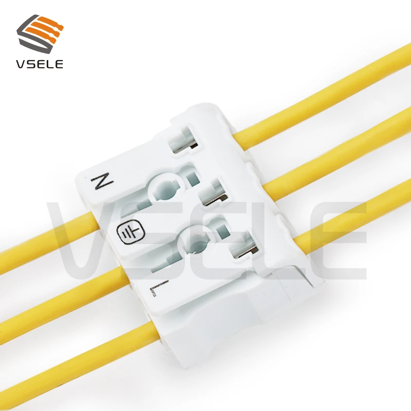 

Quality Guarantee 923-3p Fast Connection Terminal Press Type Terminal Platform Insert Type Connection LED Connection Terminal