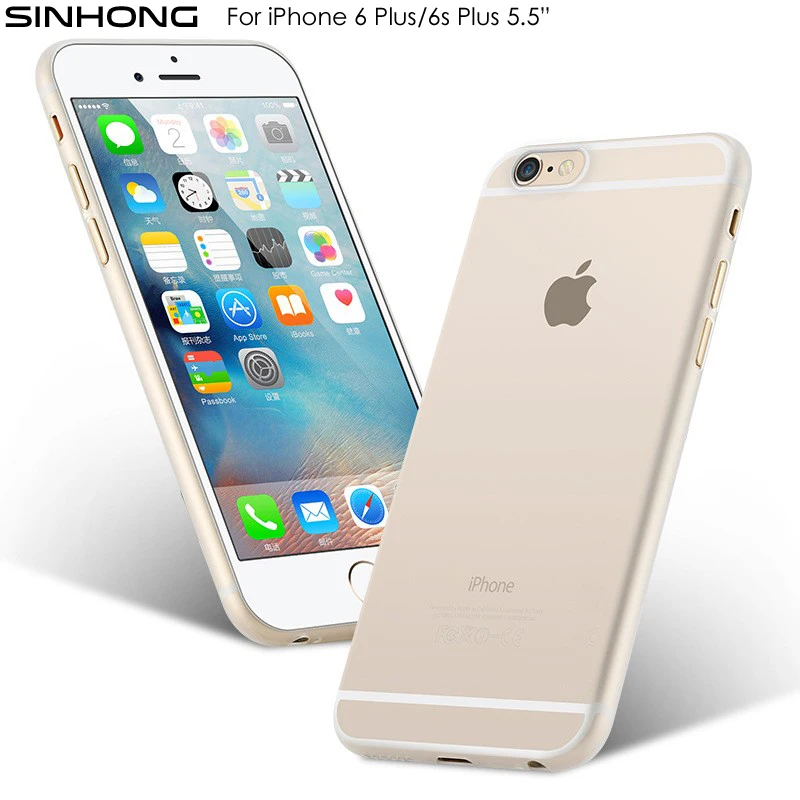 Ultra Slim Soft Plastic Case Matte For iPhone 6 6s Plus 5.5" 6Plus Cover Frosted Anti Fingerprint Funda Back Protective Capa |