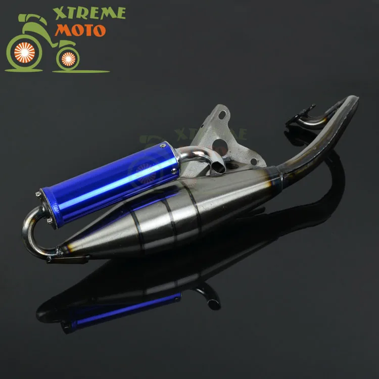Chrome Exhaust System Muffler Pipe For YAMAHA JOG50 JOGR JOGZ JOG R Z Motorcycle Motor bike