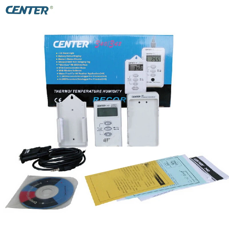 

CENTER-342 PC Interface Humidity Temperature with Datalogger
