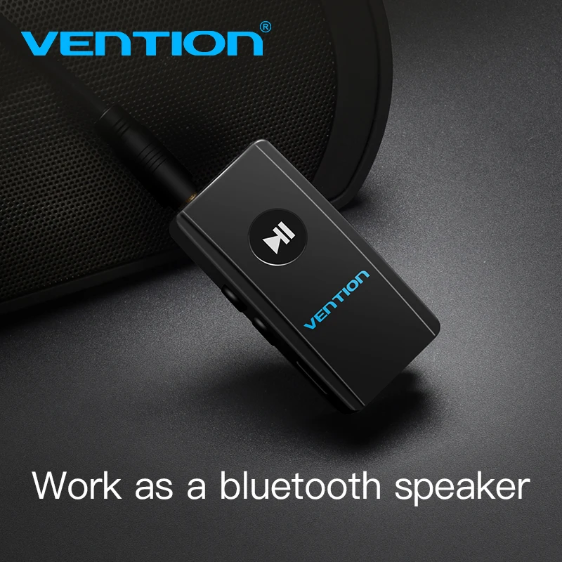 

Vention Wireless Bluetooth Receiver 4.2 Aux 3.5mm Bluetooth Audio Receiver Music Adapter for Car Stereo Headphone Speaker MP3