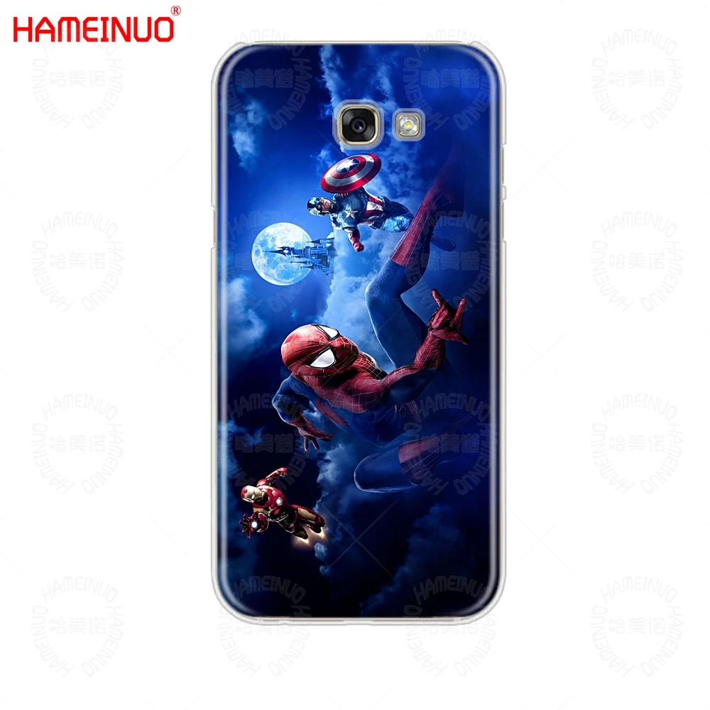 HAMEINUO супергероев Marvel сотового телефона чехол КРЫШКА ДЛЯ samsung Galaxy A3 A310 A5 A510 A7 A8 A9 - Цвет: 60718