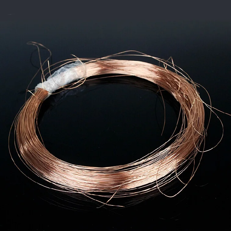 

99.9 Pure T2 copper conductive copper wire 1mm X 2meter Free Shipping