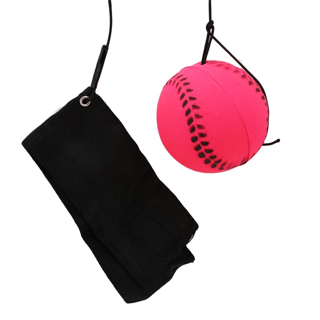 Return Sponge Rubber Hand Ball Game Exercises Bouncing Elastic Sport On Nylon String Children 